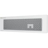 Microsoft Surface tastatur Bluetooth Grå Sølv/grå, DE-layout, Gummi dome, Fuld størrelse (100 %), Trådløs, Bluetooth, Grå