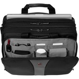 Wenger 600655 taske og etui til notebook 43,2 cm (17") Mappe Sort, Grå, Laptop Sort, Mappe, 43,2 cm (17"), Skulderrem, 1,4 kg