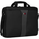 Wenger LEGACY taske og etui til notebook 43,2 cm (17") Mappe Sort, Laptop Sort, Mappe, 43,2 cm (17"), Skulderrem, 870 g