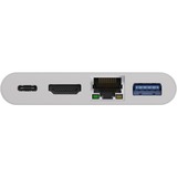 goobay 62105 dockingstation Ledningsført USB 3.2 Gen 1 (3.1 Gen 1) Type-C Hvid, USB hub Hvid, Ledningsført, USB 3.2 Gen 1 (3.1 Gen 1) Type-C, Hvid, CE, WEEE, 3840 x 2160 pixel, 0,15 m