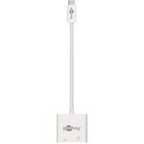 goobay 62110 dockingstation Ledningsført USB 3.2 Gen 1 (3.1 Gen 1) Type-C Hvid, Adapter Hvid, Ledningsført, USB 3.2 Gen 1 (3.1 Gen 1) Type-C, Hvid, 60 Hz, HDMI, USB 3.2 Gen 1 (3.1 Gen 1) Type-C, Acrylonitrilbutadienstyren, Polyvinylchlorid (PVC)