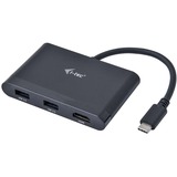 i-tec C31DTPDHDMI interface hub USB 3.2 Gen 1 (3.1 Gen 1) Type-C 5000 Mbit/s Sort, USB hub Sort, USB 3.2 Gen 1 (3.1 Gen 1) Type-C, HDMI, USB 3.2 Gen 1 (3.1 Gen 1) Type-A, USB 3.2 Gen 2 (3.1 Gen 2) Type-C, 5000 Mbit/s, Sort, 60 W, 0,13 m