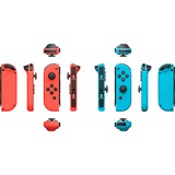 Nintendo Joy-Con Blå, Rød Bluetooth Gamepad Analog/digital Nintendo Switch Neon-rød/Neon-blå, Gamepad, Nintendo Switch, D-måtte, Analog/digital, Trådløs, Bluetooth