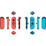 Nintendo Joy-Con Blå, Rød Bluetooth Gamepad Analog/digital Nintendo Switch, Motion control Neon-rød/Neon-blå, Gamepad, Nintendo Switch, D-måtte, Analog/digital, Trådløs, Bluetooth