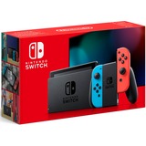 Nintendo Switch V2 2019 bærbar spilkonsol 15,8 cm (6.2") 32 GB Berøringsskærm Wi-Fi Sort, Blå, Rød, Spillekonsol Neon-rød/Neon-blå, Nintendo Switch, Sort, Blå, Rød, Analog/digital, D-måtte, Knapper, LCD