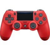 Sony DualShock 4 V2 Rød Bluetooth/USB Gamepad Analog/digital PlayStation 4 Rød, Gamepad, PlayStation 4, D-måtte, Hjemknap, Knappen Vælg, Knappen Del, Knappen Start, Analog/digital, Forskellige, Kabel & trådløs