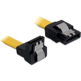 DeLOCK 0.5m SATA M/M SATA-kabel 0,5 m Gul Gul, 0,5 m, Hanstik/Hanstik, Gul