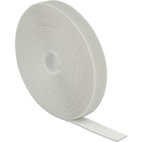 DeLOCK 18281 velcro lynlås Grå 1 stk, Kabelbindere grå, Grå, 20 mm, 10 m, 1 stk, Polybag