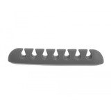 DeLOCK 18301 kabelorganisator Bord/Væg Kabelholder Sort, Grå, Hvid 6 stk, Mount Hvid/grå, Kabelholder, Bord/Væg, Termoplastisk gummi (TPR), Sort, Grå, Hvid