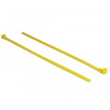 DeLOCK 18761 kabelsamler Udløselig kabelbinder Nylon Gul 100 stk, Kabelbindere Gul, Udløselig kabelbinder, Nylon, Gul, 30 cm, 7,6 mm, 100 stk