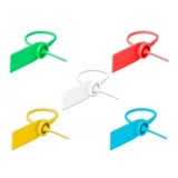 DeLOCK 18825 kabelsamler Udløselig kabelbinder Plast Forskellige farver 10 stk, Kabelbindere Udløselig kabelbinder, Plast, Forskellige farver, 18 cm, 2,5 mm, 10 stk