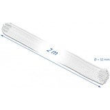 DeLOCK 20703 kabelbakke Hvid, Slange Hvid, Hvid, Polyester, -40 - 125 °C, 1 stk, 94V-2, VW-1, Kina
