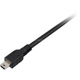 DeLOCK 2x USB2.0-A male / USB mini 5-pin USB-kabel 1 m USB A Mini-USB B Sort, Y-kabel Sort/Rød, 1 m, USB A, Mini-USB B, Hanstik/Hanstik, Sort