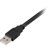 DeLOCK 2x USB2.0-A male / USB mini 5-pin USB-kabel 1 m USB A Mini-USB B Sort, Y-kabel Sort/Rød, 1 m, USB A, Mini-USB B, Hanstik/Hanstik, Sort