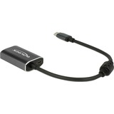 DeLOCK 62988 videokabel adapter 0,2 m USB Type-C HDMI Type A (Standard) Grå mørk grå, 0,2 m, USB Type-C, HDMI Type A (Standard), Hanstik, Hunstik, Lige