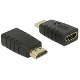 DeLOCK 63320 kabel kønsskifter 1 x HDMI-A 19 pin Sort, Adapter Sort, 1 x HDMI-A 19 pin, 1 x HDMI-A 19 pin, Sort