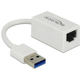DeLOCK 65905 interface-kort/adapter RJ-45 Hvid, USB Type-A, RJ-45, Hvid, 0,135 m, Aktivitet, Strøm, Realtek RTL8153
