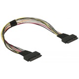 DeLOCK 84824 intern strømkabel SATA 15-stik, SATA 15-stik, Sort