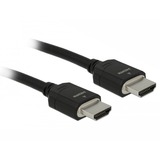 DeLOCK 85295 HDMI-kabel 3 m HDMI Type A (Standard) Sort Sort, 3 m, HDMI Type A (Standard), HDMI Type A (Standard), 3D, 48 Gbit/sek., Sort