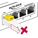 DeLOCK 85331 netværkskabel Hvid 1 m Cat6a S/FTP (S-STP) Hvid, 1 m, Cat6a, S/FTP (S-STP), RJ-45, RJ-45