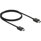 DeLOCK 85384 HDMI-kabel 1 m HDMI Type A (Standard) 3 x HDMI Type A (Standard) Sort Sort, 1 m, HDMI Type A (Standard), 3 x HDMI Type A (Standard), 3D, 48 Gbit/sek., Sort