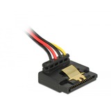 DeLOCK 85510 intern strømkabel 0,3 m 0,3 m, Floppy (4-pin), SATA 15-stik, Hunstik, Hunstik, Lige