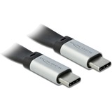 DeLOCK 85926 USB-kabel 0,22 m USB 3.2 Gen 2 (3.1 Gen 2) USB C Sort, Sølv Sort/Sølv, 0,22 m, USB C, USB C, USB 3.2 Gen 2 (3.1 Gen 2), 10000 Mbit/s, Sort, Sølv