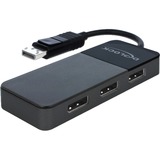 DeLOCK 87737 video-splitter DisplayPort 3x DisplayPort, DisplayPort splittere Sort, DisplayPort, 3x DisplayPort, 7680 x 4320 pixel, Sort, 30 Hz, 0,125 m