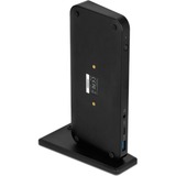 DeLOCK 87746 dockingstation Ledningsført Sort, Docking station Sort, Ledningsført, 85 W, 3,5 mm, 10,100,1000 Mbit/s, Sort, Kensington