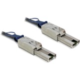 DeLOCK Cable mini SAS 26pin mini SAS 26pin (SFF 8088) 1m Sort, Kabel Sort, 1 m, Sort