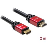 DeLOCK HDMI 1.3b Cable 1.8m male / male HDMI-kabel 1,8 m HDMI Type A (Standard) Sort, 1,8 m, HDMI Type A (Standard), HDMI Type A (Standard), 10,2 Gbit/sek.