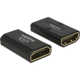 DeLOCK HDMI/HDMI Sort, Adapter Sort, HDMI, HDMI, Sort