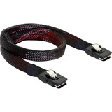 DeLOCK mini SAS 36pin (SFF 8087) - 50cm SCSI-kabel Sort