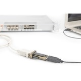 Digitus DA-70167 kabel kønsskifter D-Sub USB Sort, Adapter Sort, D-Sub, USB, Sort