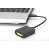 Digitus DA-70842 USB grafisk adapter Sort Sort, 1920 x 1080 pixel, 1080p, Sort, Blister, 45 mm, 17 mm