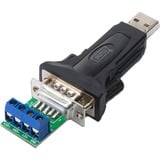 Digitus USB 2.0 - RS-485 Sort, Adapter Sort, USB 2.0, RS-485, 0,8 m, Sort