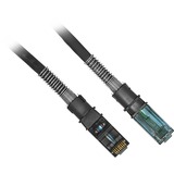 Patchsee PK-PCI6-U-2 netværkskabel Sort 0,6 m Cat6a U/UTP (UTP) Sort, 0,6 m, Cat6a, U/UTP (UTP), RJ-45, RJ-45