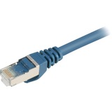 Sharkoon 0.25m Cat.6 S/FTP netværkskabel Blå 0,25 m Cat6 S/FTP (S-STP) Blå, 0,25 m, Cat6, S/FTP (S-STP), RJ-45, RJ-45