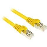 Sharkoon 1.5m Cat.6 S/FTP netværkskabel Gul 1,5 m Cat6 S/FTP (S-STP) Gul, 1,5 m, Cat6, S/FTP (S-STP), RJ-45, RJ-45