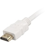 Sharkoon 1m, 2xHDMI HDMI-kabel HDMI Type A (Standard) Hvid Hvid, 2xHDMI, 1 m, HDMI Type A (Standard), HDMI Type A (Standard), 3D, Hvid