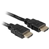 Sharkoon 1m, 2xHDMI HDMI-kabel HDMI Type A (Standard) Sort Sort, 2xHDMI, 1 m, HDMI Type A (Standard), HDMI Type A (Standard), 3D, Sort
