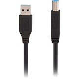 Sharkoon 2m, USB3.0-A/USB3.0-B USB-kabel USB 3.2 Gen 1 (3.1 Gen 1) USB A USB B Sort Sort, USB3.0-A/USB3.0-B, 2 m, USB A, USB B, USB 3.2 Gen 1 (3.1 Gen 1), Hanstik/Hanstik, Sort