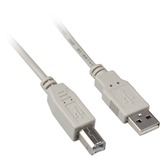 Sharkoon 4044951015290 USB-kabel 0,5 m USB 2.0 USB A USB B Grå grå, 0,5 m, USB A, USB B, USB 2.0, Hanstik/Hanstik, Grå