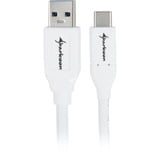 Sharkoon 4044951021154, Kabel Hvid