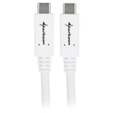 Sharkoon 4044951021185, Kabel Hvid