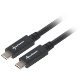 Sharkoon 4044951021192, Kabel Sort