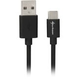 Sharkoon 4044951021611, Kabel Sort