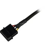 Sharkoon 4Pin 5,25" > 15Pin SATA , Adapter Sort