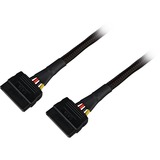 Sharkoon 4Pin 5,25"  > 2x 15Pin SATA, Adapter Sort