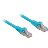 Sharkoon Cat.6a SFTP netværkskabel Blå 0,25 m Cat6a S/FTP (S-STP) Blå, 0,25 m, Cat6a, S/FTP (S-STP), RJ-45, RJ-45